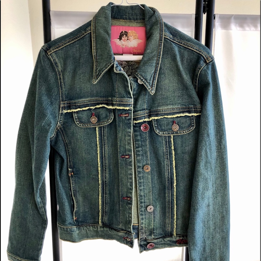 Fiorucci Demin Jacket Circa 80’s, 90’s! Mint Condition!